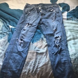 Boyfriend jeans (light washed)